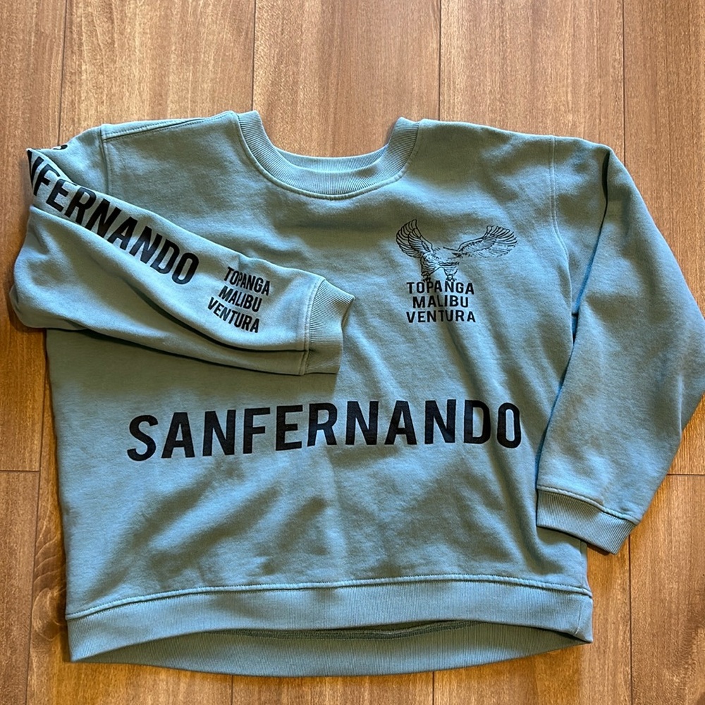 Yeezy Kanye and Kim The Kids Supply San Fernando Sweatshirt- kids size 11/12